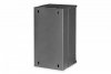 Digitus Szafa sieciowa wisząca 10 cali 12U, SOHO PRO 595 x 315 x 300 mm, nośność 60kg, drzwi szyba, niezłożona, Czarna